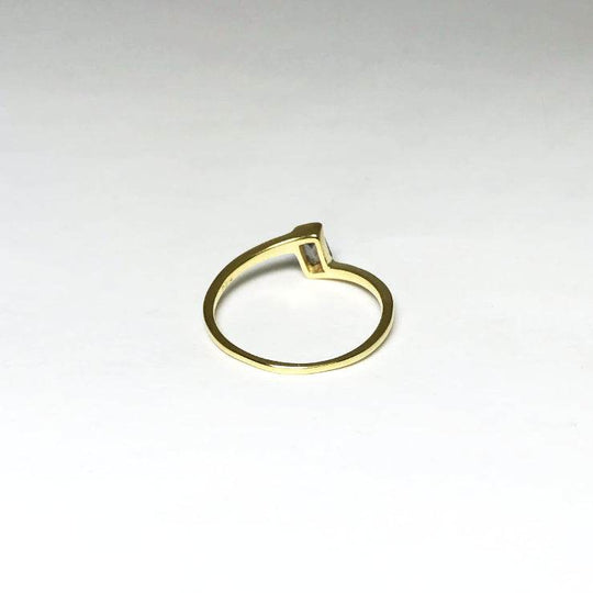 Mystic Topaz Gold Finish Ring-Rocks and Gems Canada