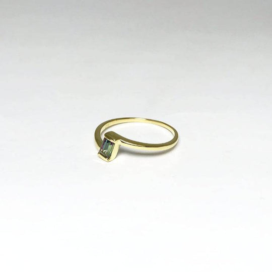 Mystic Topaz Gold Finish Ring-Rocks and Gems Canada