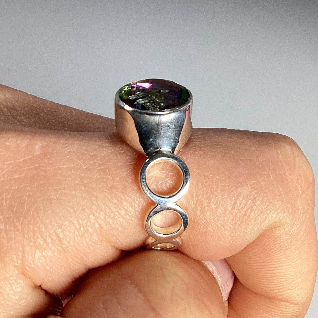 Mystic Topaz Ring-Rocks and Gems Canada