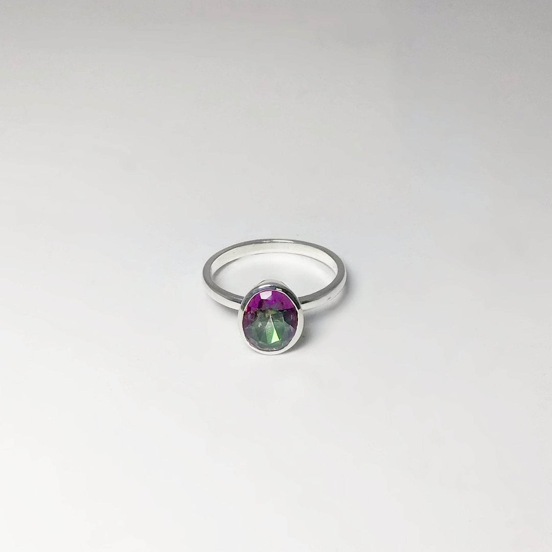 Mystic Topaz Ring-Rocks and Gems Canada