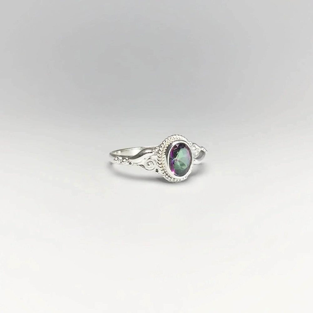 Mystic Topaz Ring-Rocks and Gems Canada