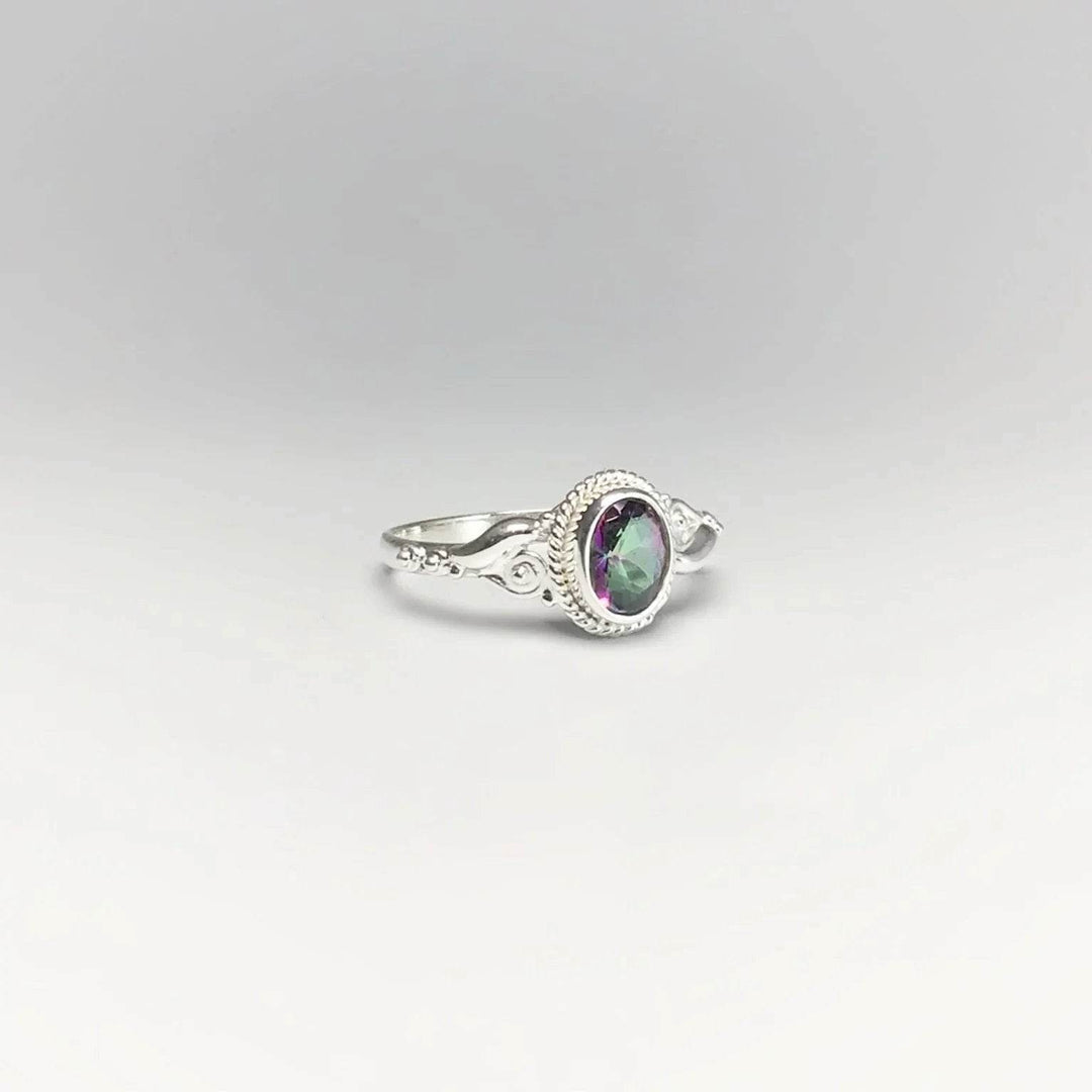 Mystic Topaz Ring-Rocks and Gems Canada