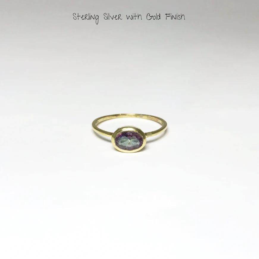 Mystic Topaz Ring-Rocks and Gems Canada