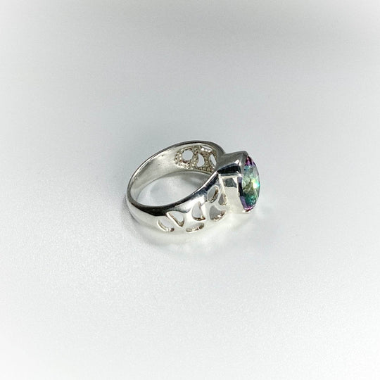 Mystic Topaz Ring-Rocks and Gems Canada