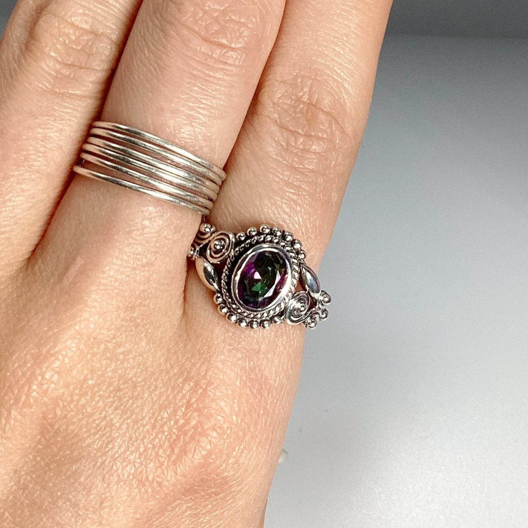 Mystic Topaz Ring-Rocks and Gems Canada