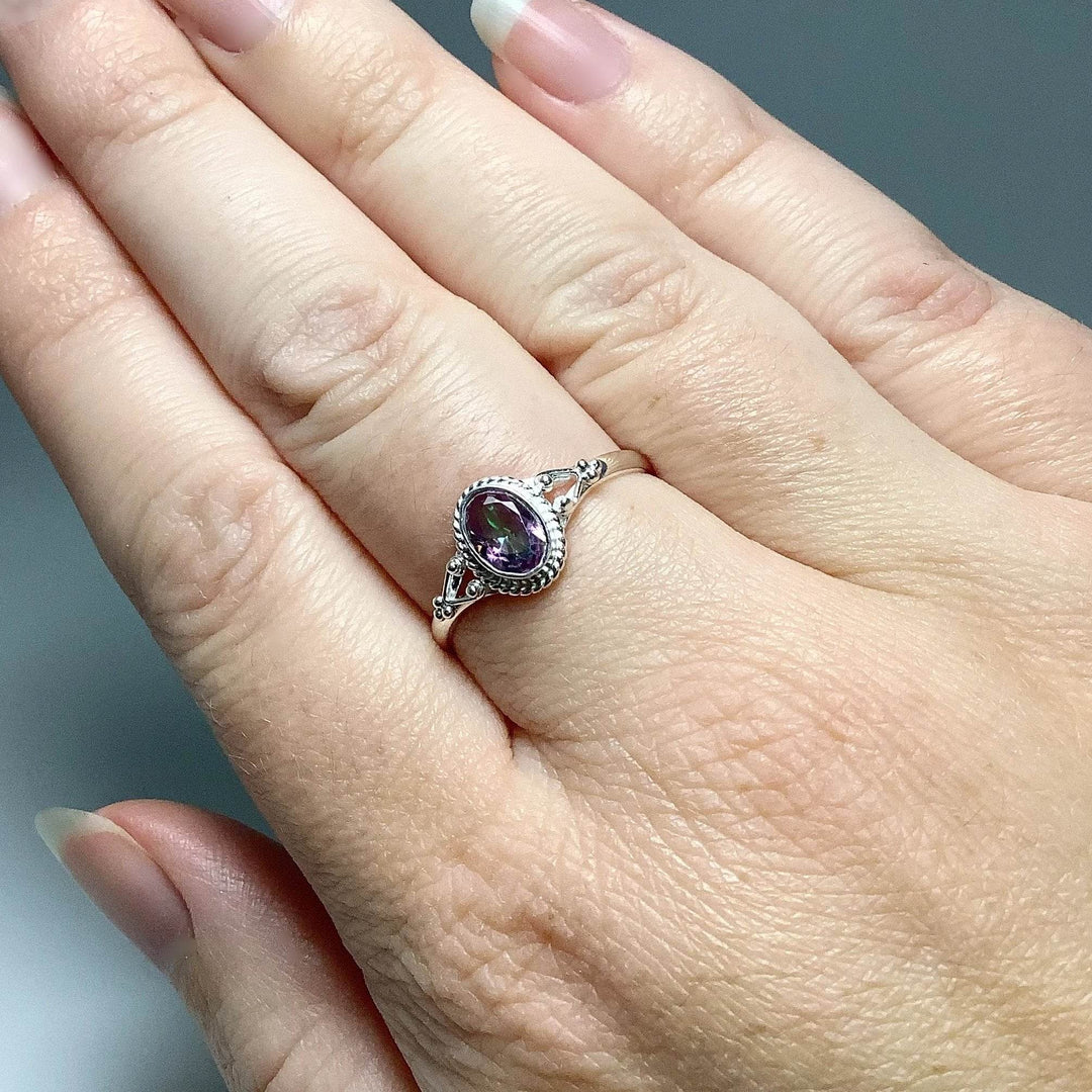 Mystic Topaz Ring-Rocks and Gems Canada