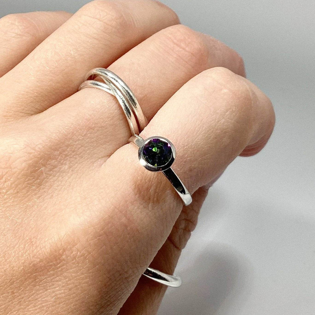 Mystic Topaz Ring-Rocks and Gems Canada