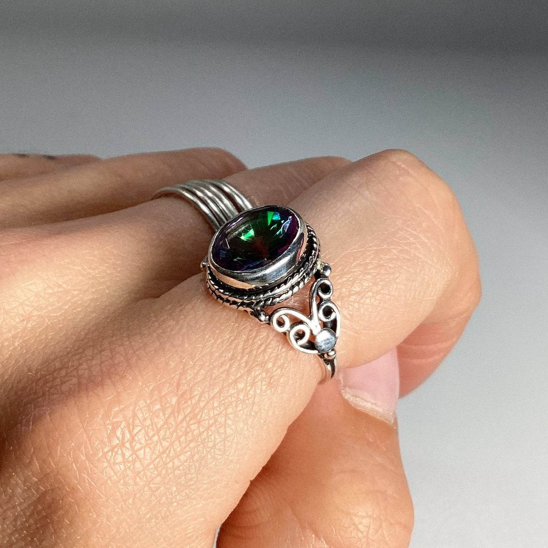 Mystic Topaz Ring-Rocks and Gems Canada