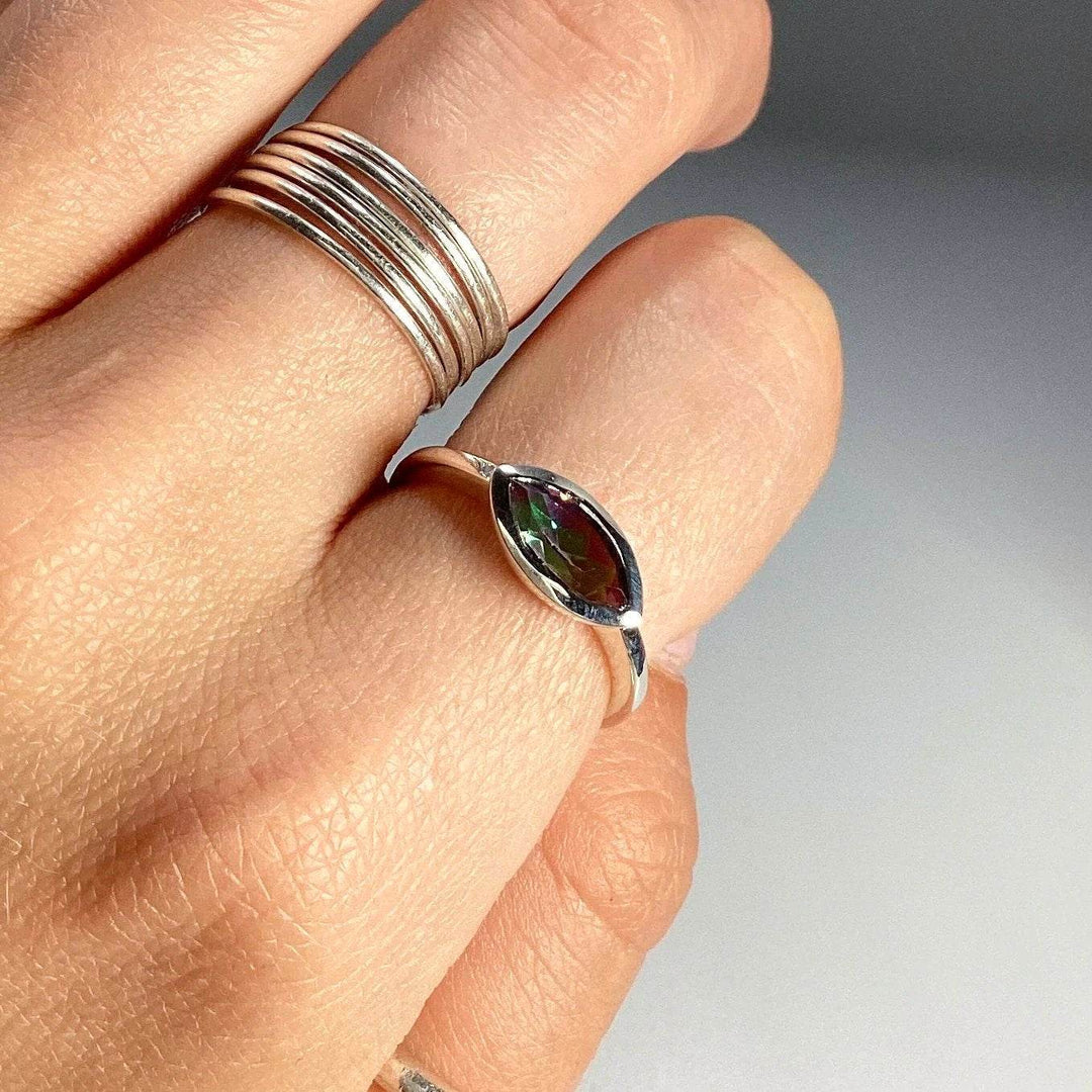 Mystic Topaz Ring-Rocks and Gems Canada