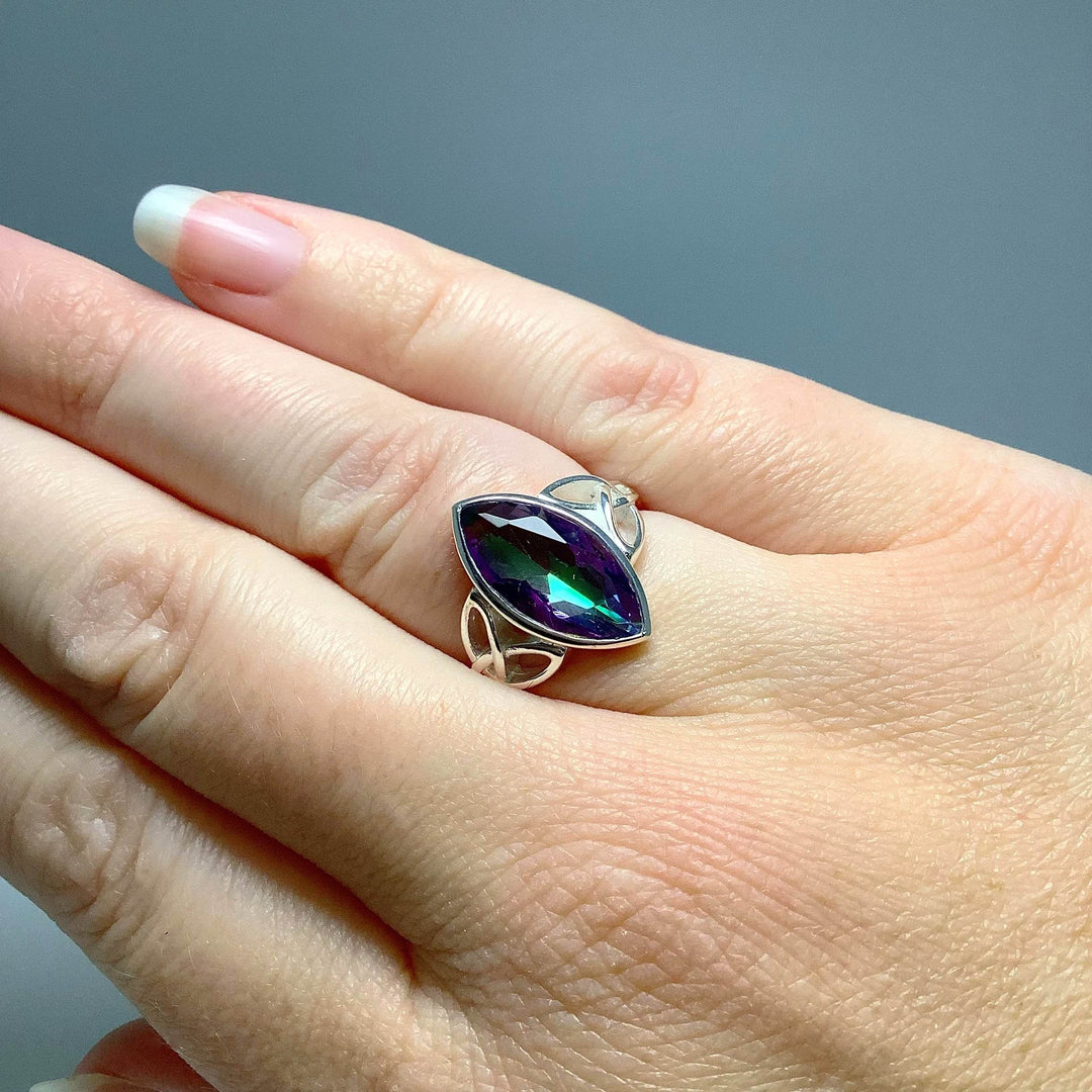 Mystic Topaz Ring-Rocks and Gems Canada