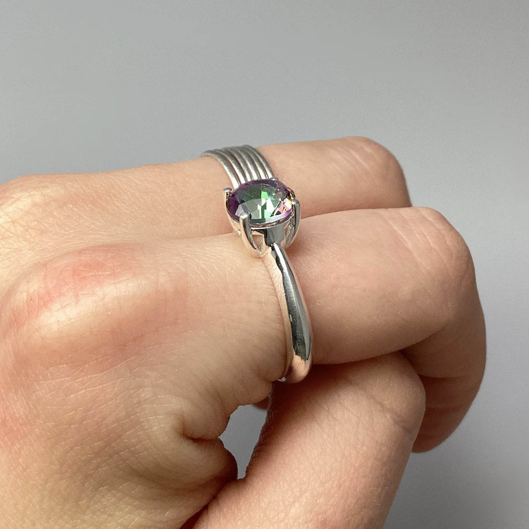 Mystic Topaz Ring-Rocks and Gems Canada