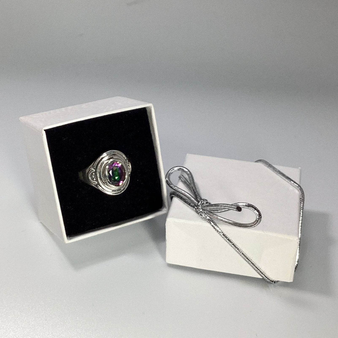 Mystic Topaz Ring-Rocks and Gems Canada