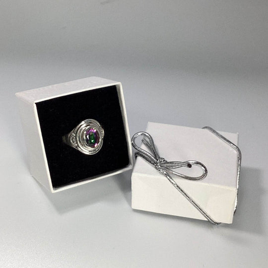 Mystic Topaz Ring-Rocks and Gems Canada