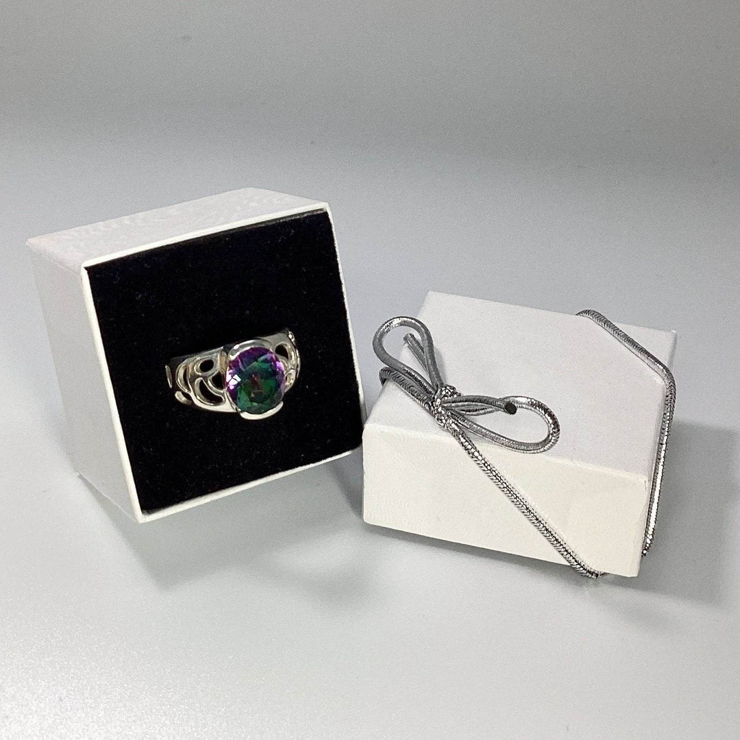 Mystic Topaz Ring-Rocks and Gems Canada