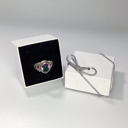 Mystic Topaz Ring-Rocks and Gems Canada