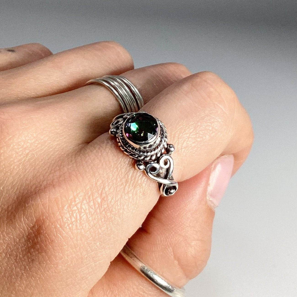 Mystic Topaz Ring-Rocks and Gems Canada