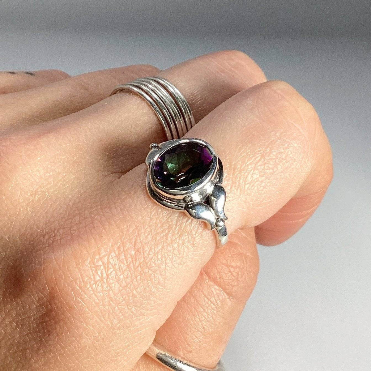 Mystic Topaz Ring-Rocks and Gems Canada