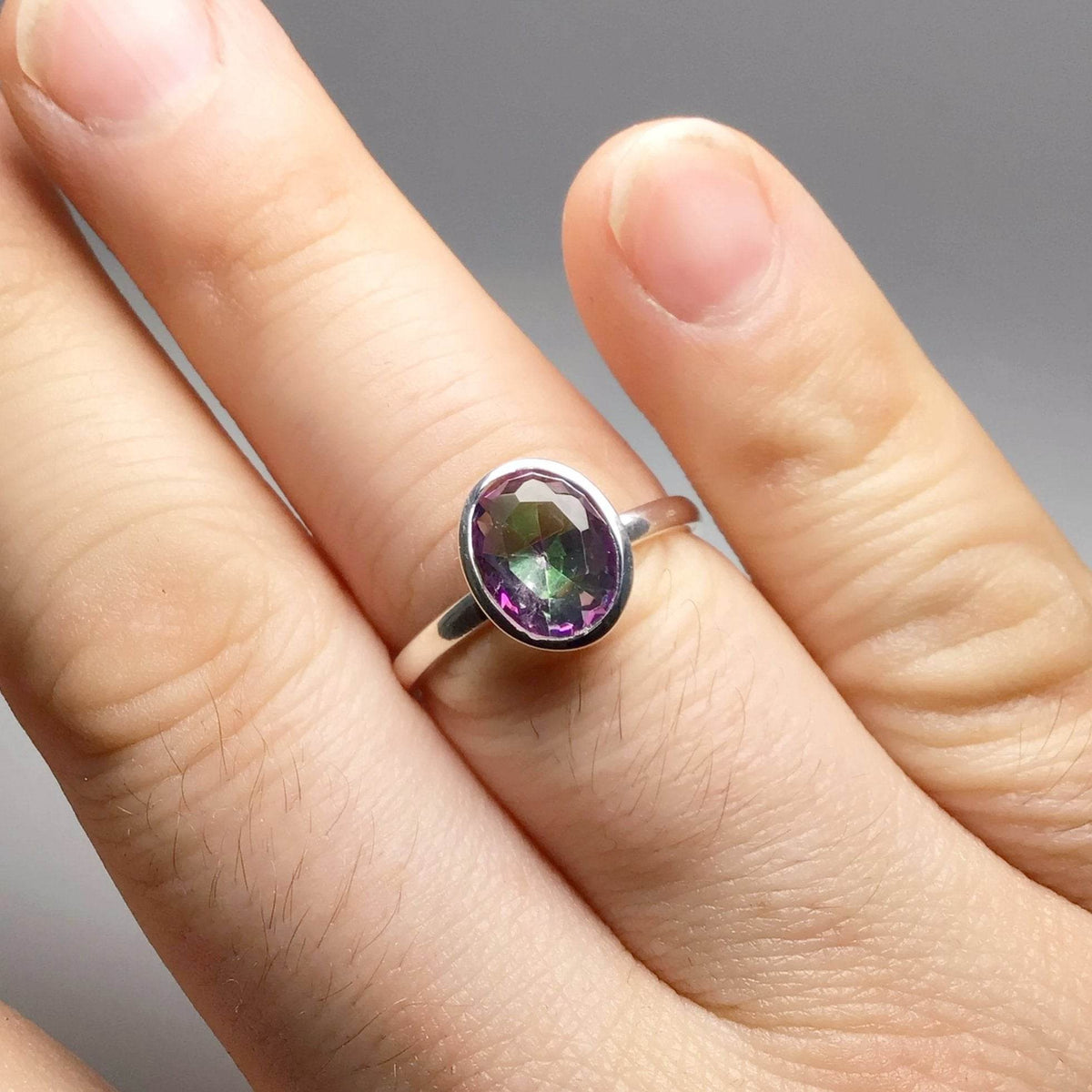 Mystic Topaz Ring-Rocks and Gems Canada