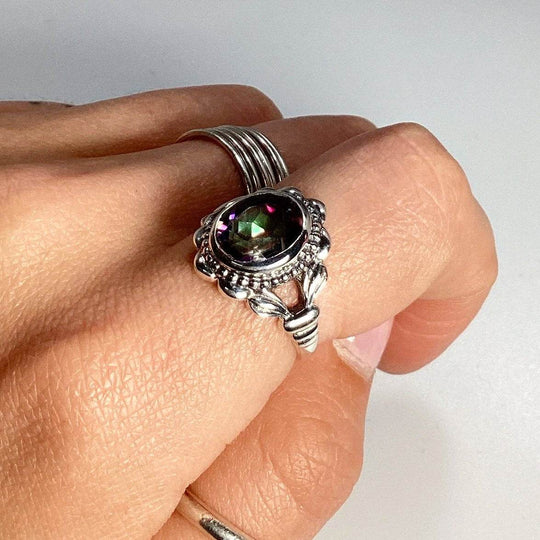 Mystic Topaz Ring-Rocks and Gems Canada