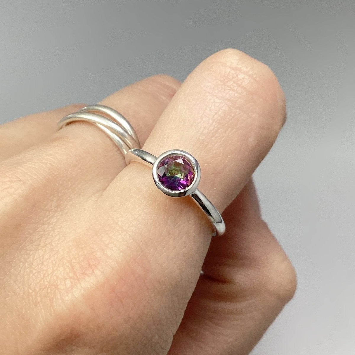 Mystic Topaz Ring-Rocks and Gems Canada