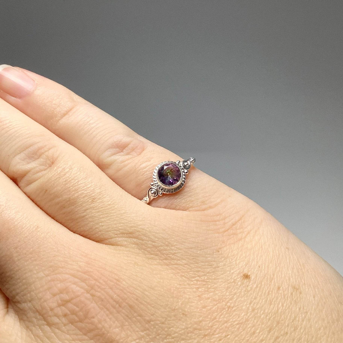Mystic Topaz Ring-Rocks and Gems Canada