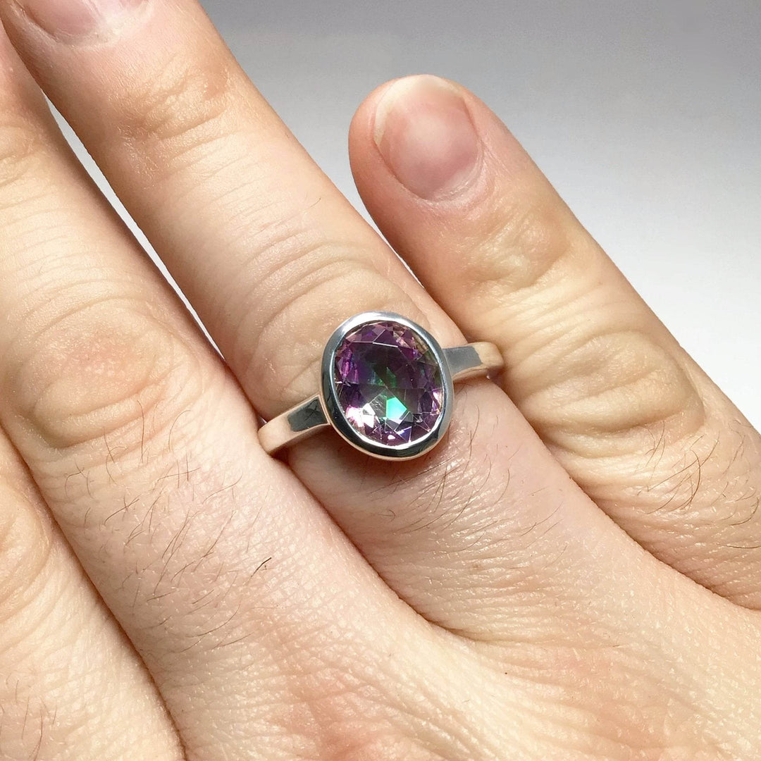 Mystic Topaz Ring-Rocks and Gems Canada