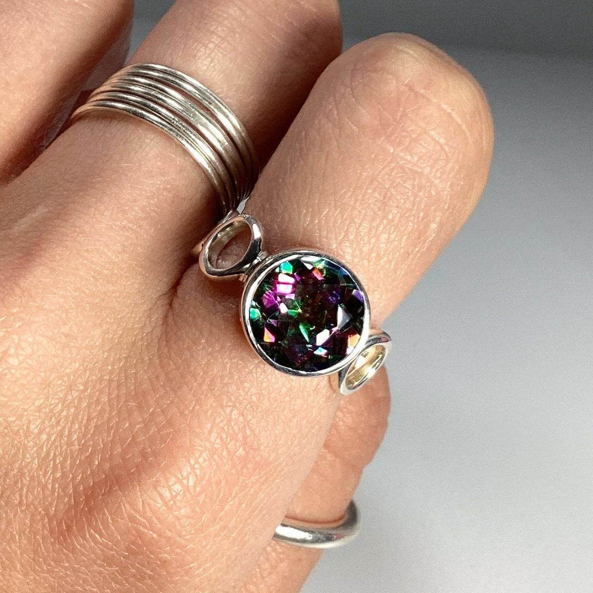 Mystic Topaz Ring-Rocks and Gems Canada