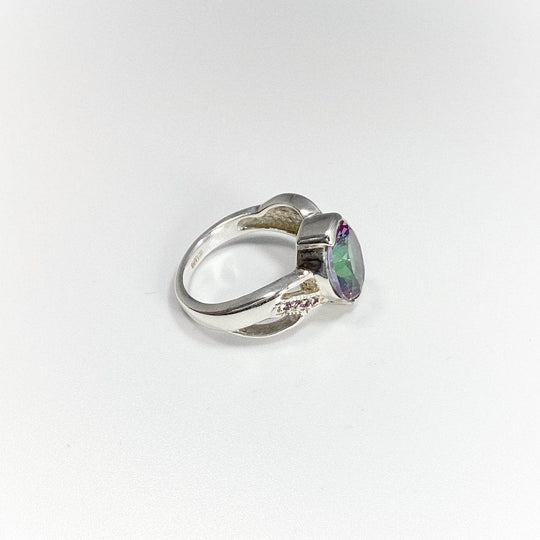 Mystic Topaz and Amethyst Ring-Rocks and Gems Canada