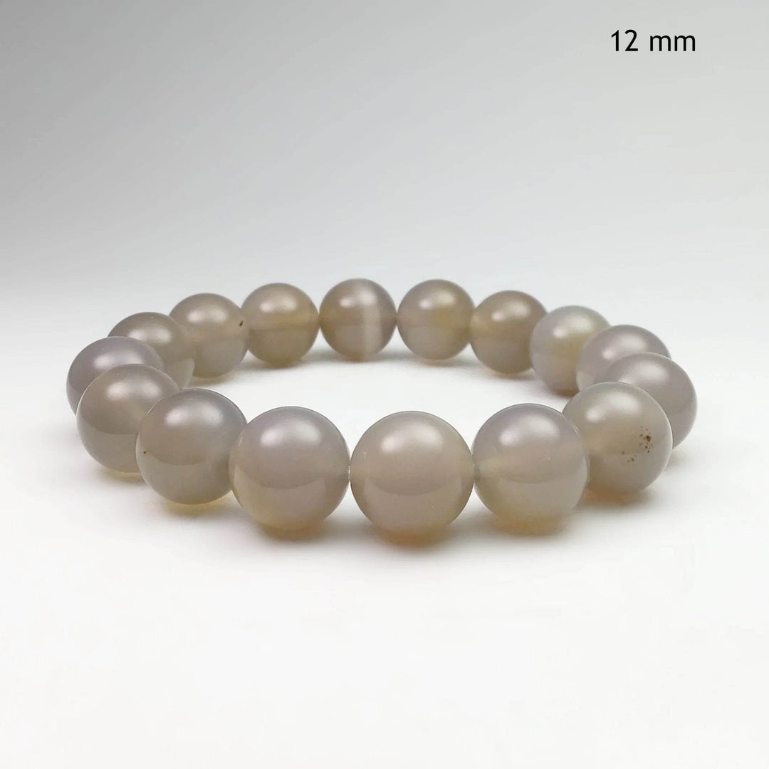 Natural Agate Beaded Bracelet-Rocks and Gems Canada