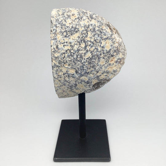 Natural Agate Geode on Stand-Rocks and Gems Canada