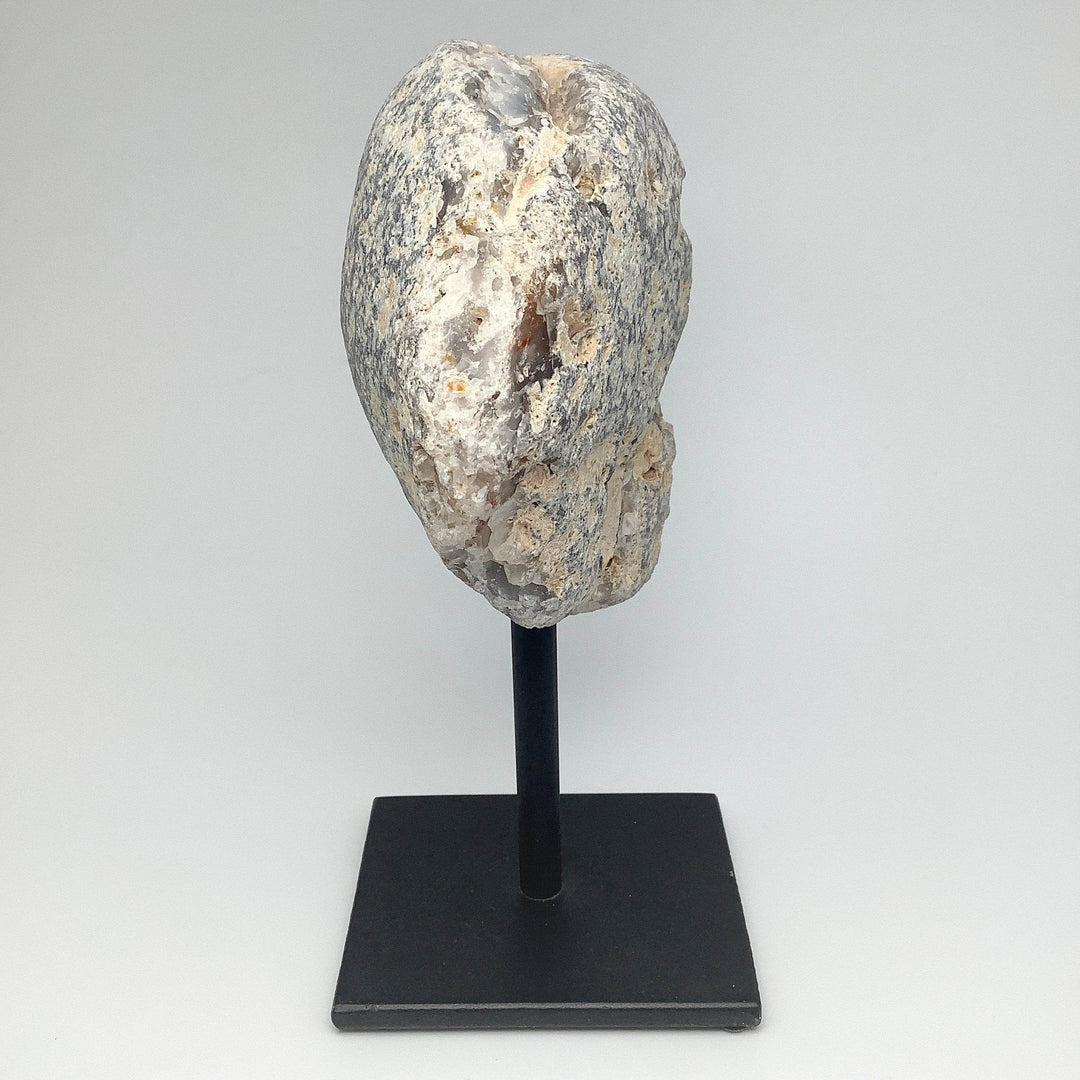 Natural Agate Geode on Stand-Rocks and Gems Canada