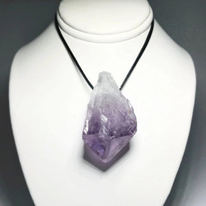 Amethyst Rough Point Necklace