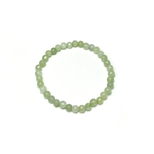 New Jade Faceted Beaded Bracelet-Rocks and Gems Canada