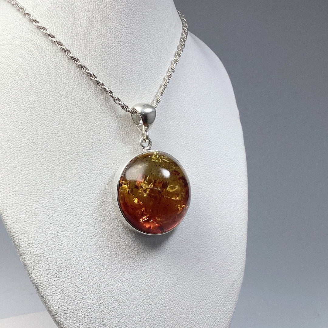 Ombre Amber Pendant-Rocks and Gems Canada