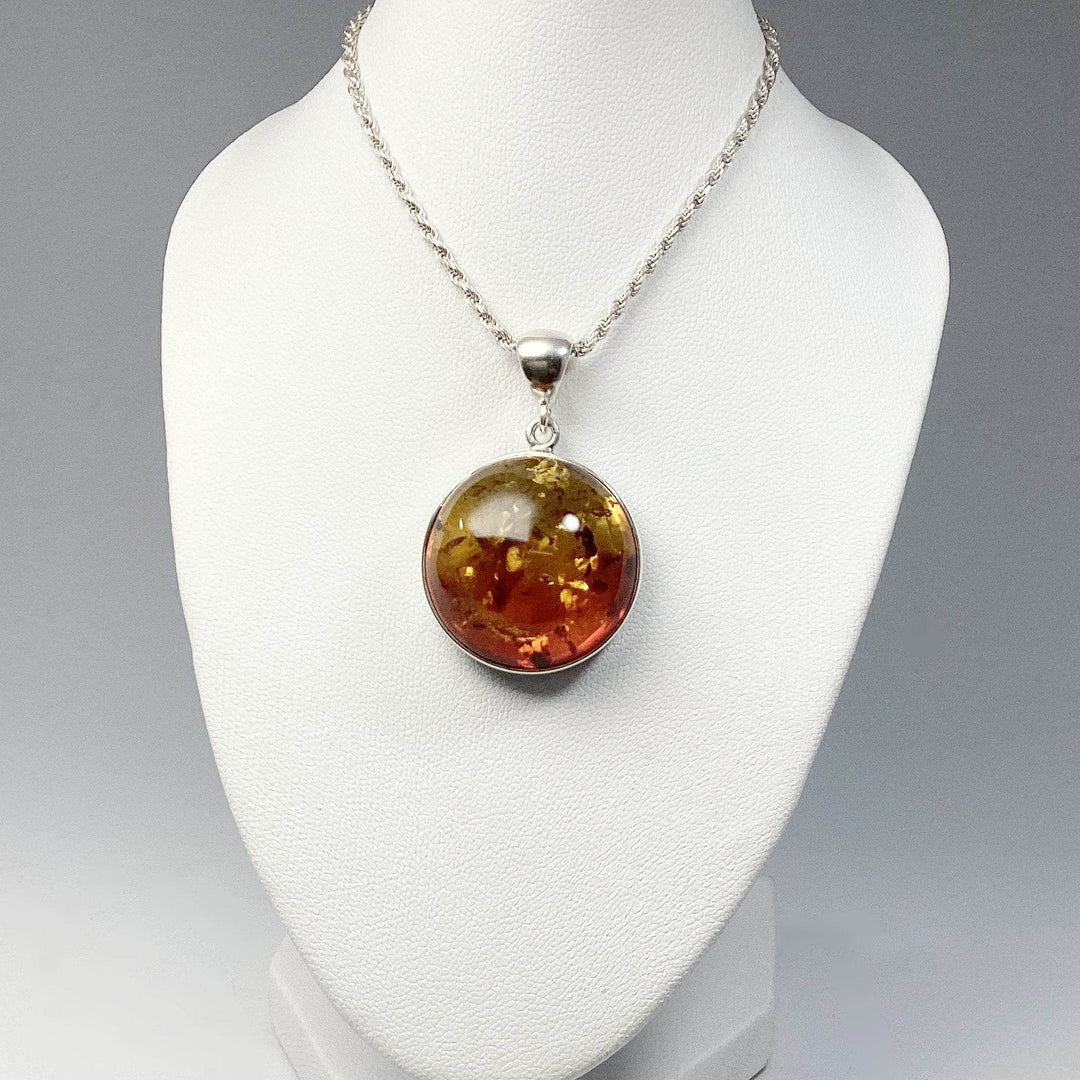 Ombre Amber Pendant-Rocks and Gems Canada