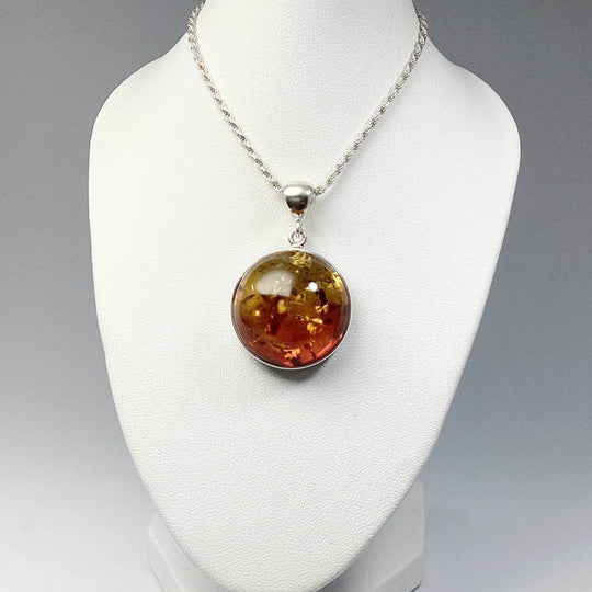 Ombre Amber Pendant-Rocks and Gems Canada