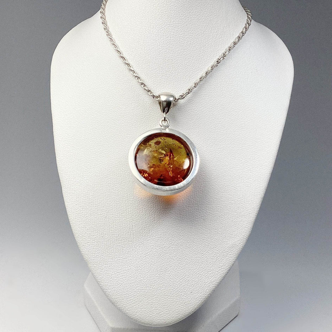 Ombre Amber Pendant-Rocks and Gems Canada