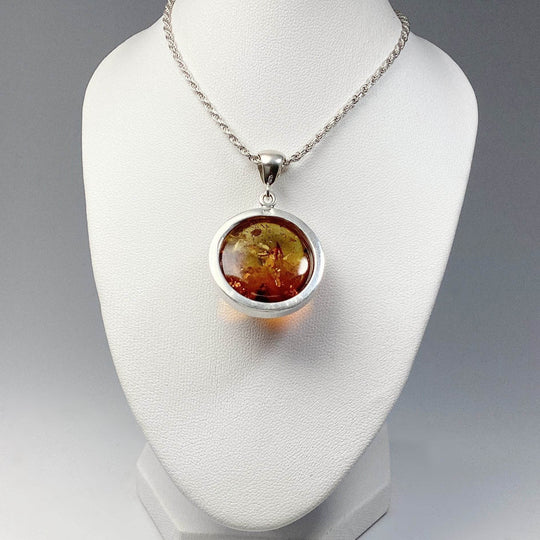 Ombre Amber Pendant-Rocks and Gems Canada