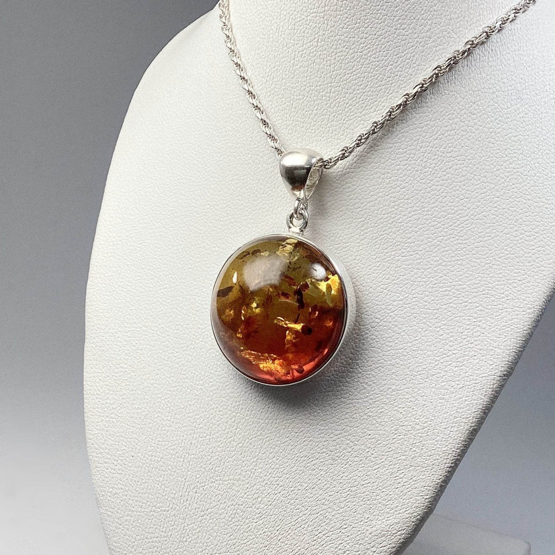 Ombre Amber Pendant-Rocks and Gems Canada