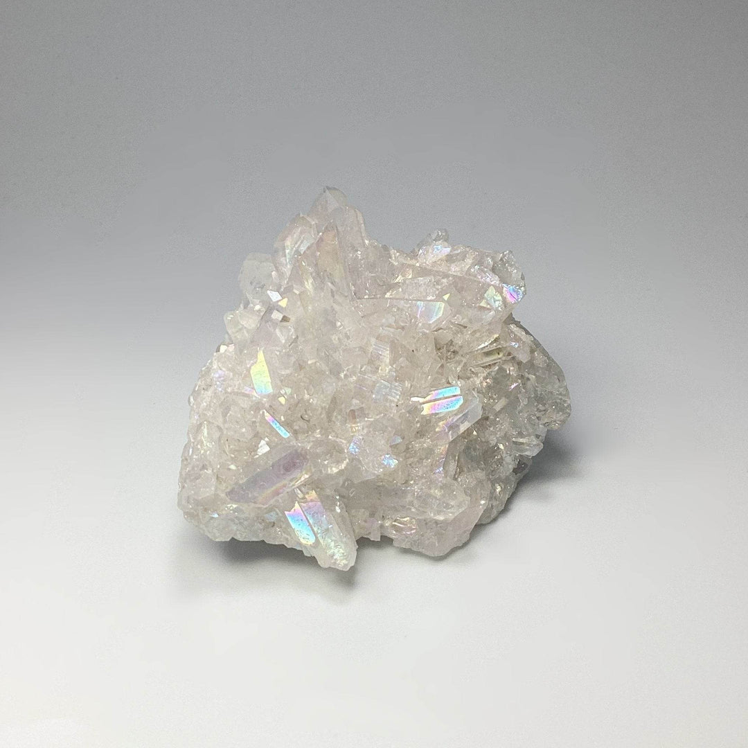 Opalescent Quartz Cluster-Rocks and Gems Canada