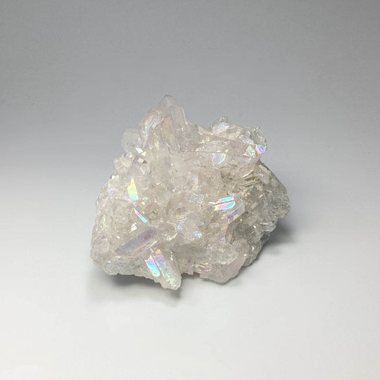 Opalescent Quartz Cluster-Rocks and Gems Canada