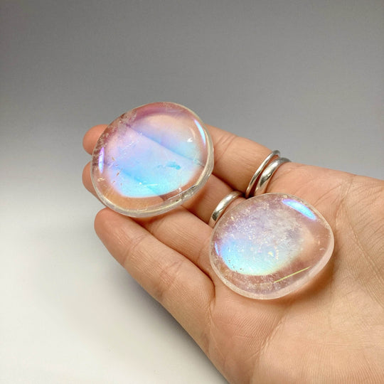 Opalescent Quartz Touch Stone-Rocks and Gems Canada