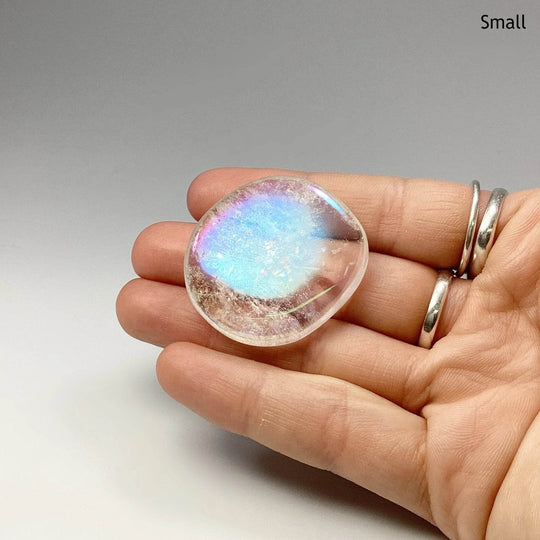 Opalescent Quartz Touch Stone-Rocks and Gems Canada
