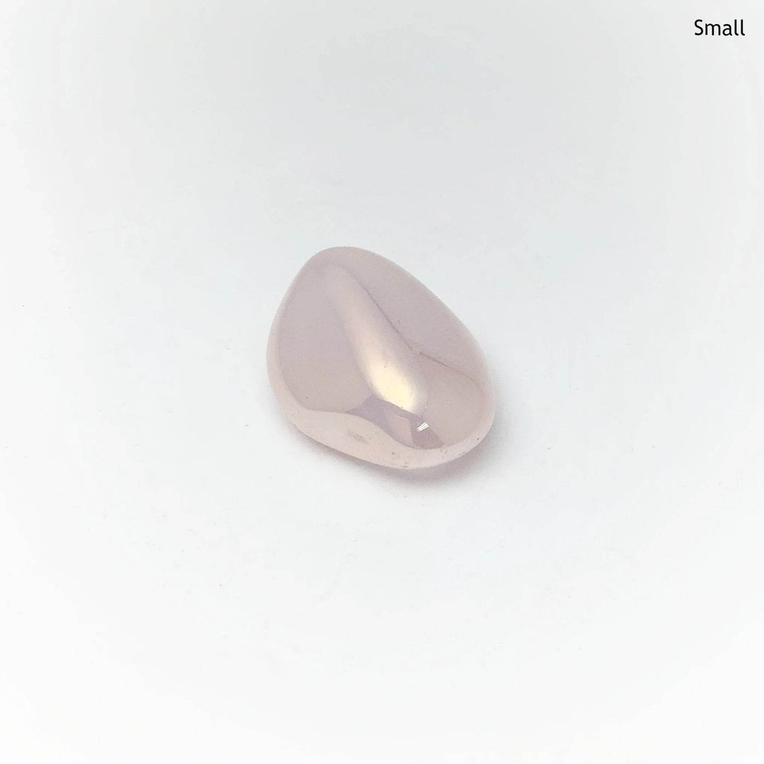 Opalescent Rose Quartz Tumble-Rocks and Gems Canada
