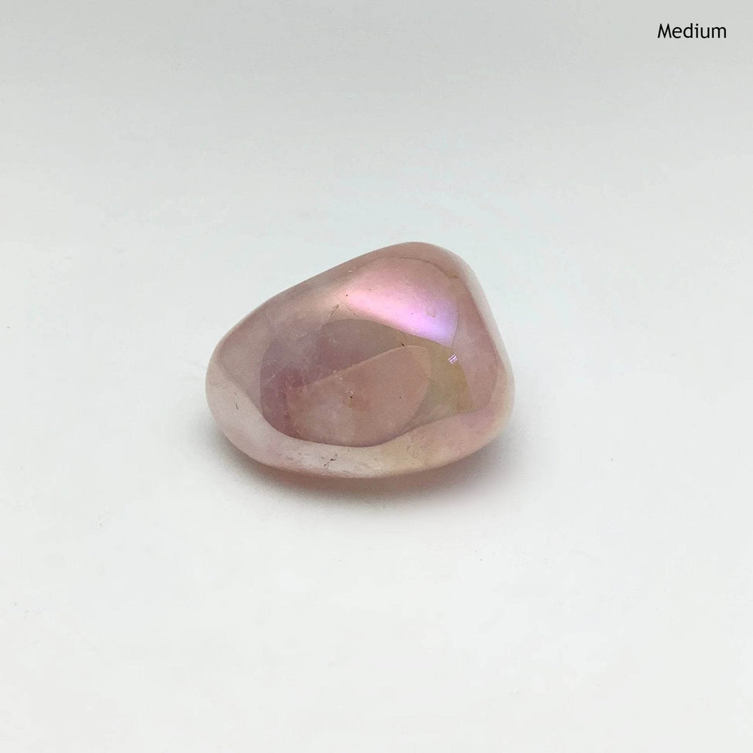 Opalescent Rose Quartz Tumble-Rocks and Gems Canada