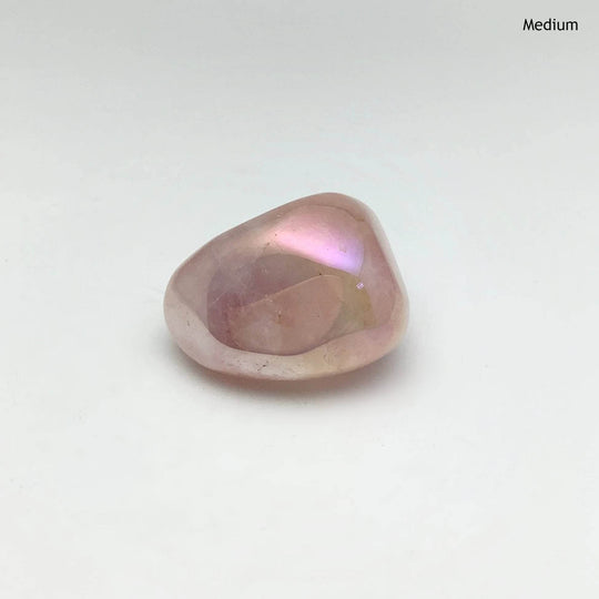 Opalescent Rose Quartz Tumble-Rocks and Gems Canada