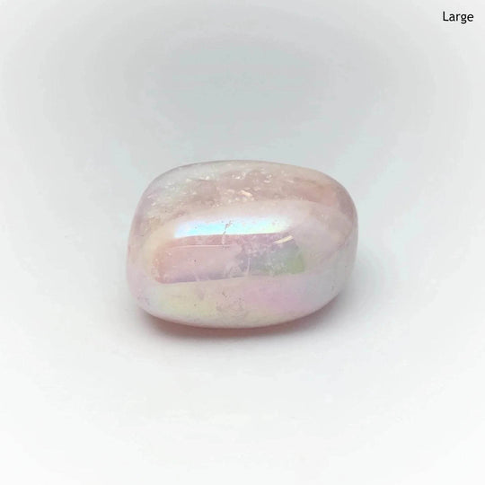 Opalescent Rose Quartz Tumble-Rocks and Gems Canada