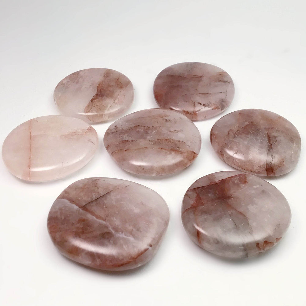Pale Hematoid Quartz Touch Stone-Rocks and Gems Canada