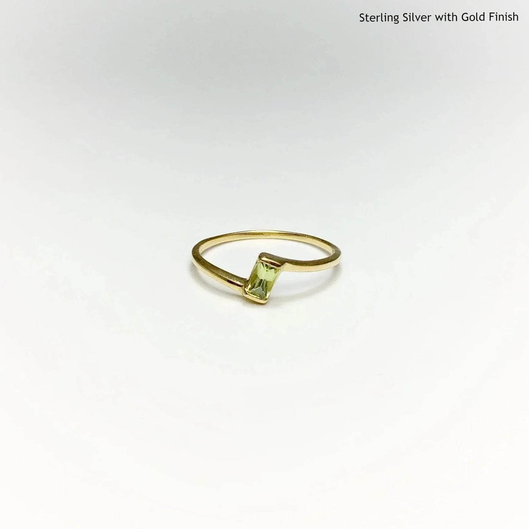 Peridot Ring-Rocks and Gems Canada