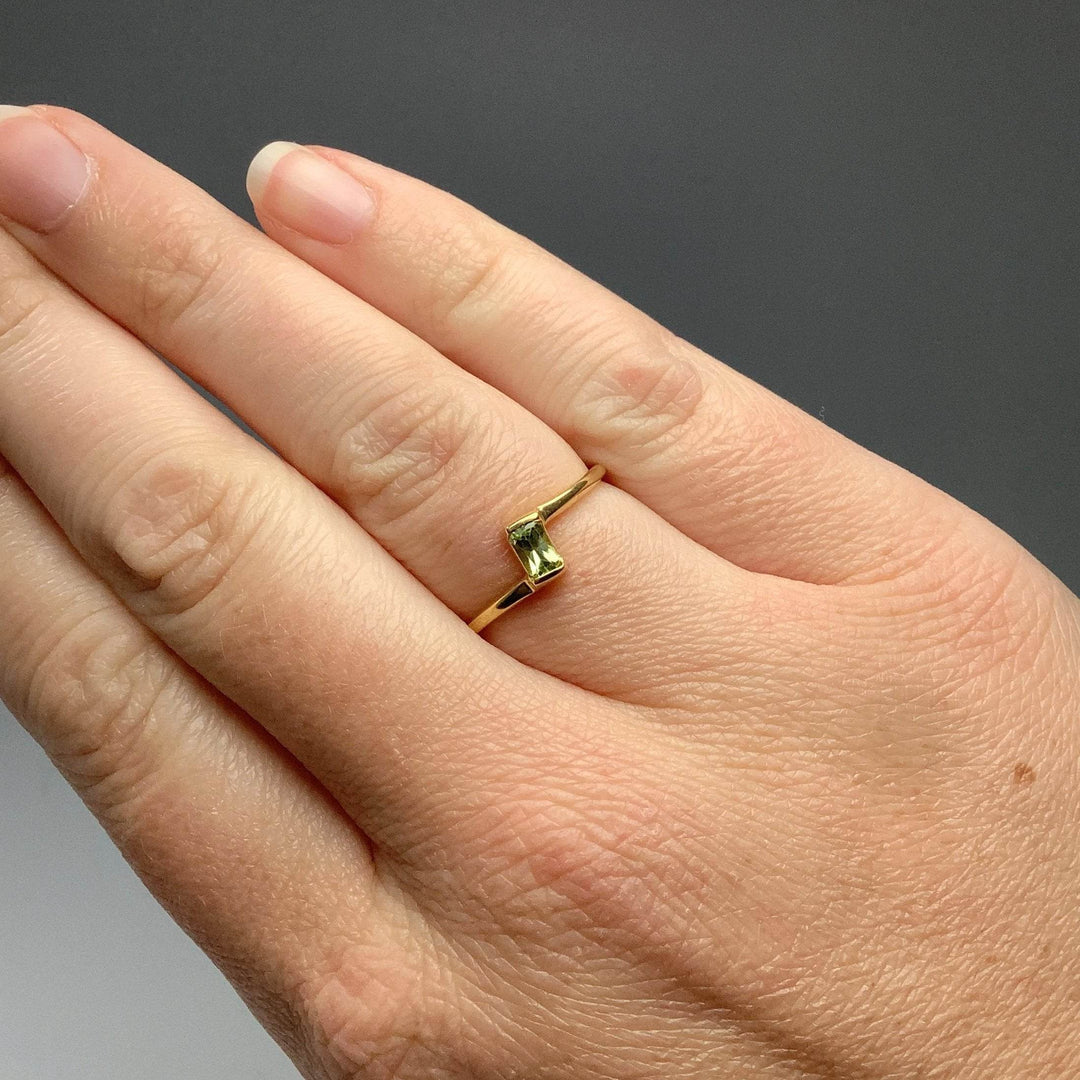 Peridot Ring-Rocks and Gems Canada